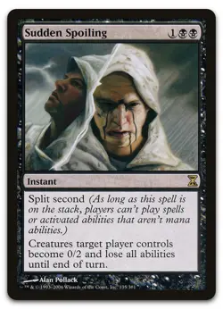 Sudden Spoiling #135 (LP) Time Spiral TSP Magic MTG - Image 1