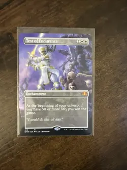 Test of Endurance (Borderless) Dominaria Remastered Regular - Image 1