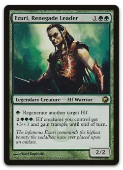 Ezuri, Renegade Leader #119 (NM) Scars of Mirrodin SOM Magic MTG - Image 1