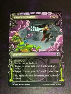 MTG * Karai's Technique (Showcase) Teenage Mutant Ninja Turtles * 1X * NM - Image 1