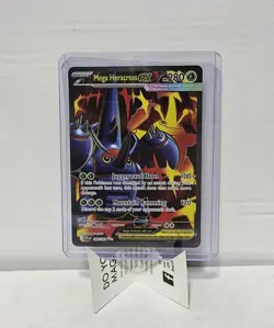 Pokemon Mega Heracross EX 108/094 Me02 Phantasmal Flames Ultra Rare Holo 280 HP - Image 1