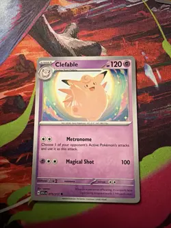 Clefable SV06: Twilight Masquerade 079/167 NM English Pokemon Card - Image 1