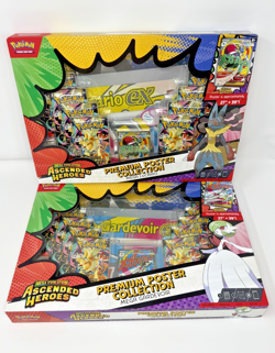 Pokemon Ascended Heroes Premium Poster Collection Gardevoir & Lucario FAST SHIP - Image 2