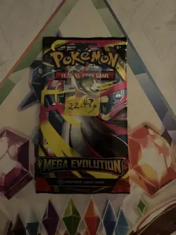 (HEAVY) 22.47g Pokemon TCG Mega Evolution Booster Pack (SEALED)✅ - Image 2