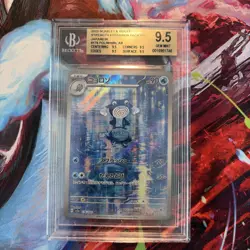 Pokemon BGS 9.5 Poliwhirl 176/165 AR Japanese 151 SV2a Gem Mint True 9.5 - Image 1