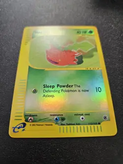 Pokemon Expedition Hoppip Reverse Holo 112/165 NEAR MINT - Image 2
