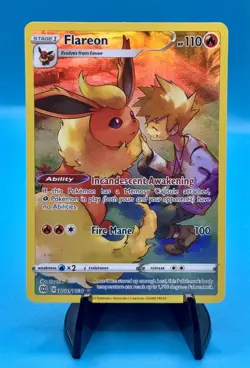 Pokemon TCG Flareon TG01/TG30 Brilliant Stars Trainer Gallery - Image 1