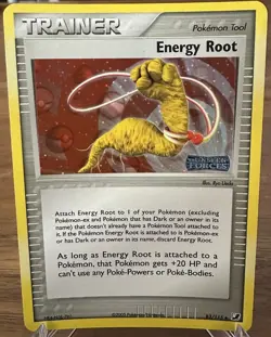 Energy Root - 83/115 - Pokemon Ex Unseen Forces Reverse Holo - Image 1