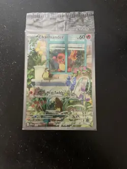 Pokemon TCG Charmander 044 Scarlet & Violet Promo Pokemon Center Sealed NM - Image 1