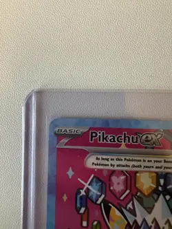 Pokemon TCG Pikachu ex 277/217 Ascended Heroes Special Illustration Rare NM SIR - Image 2