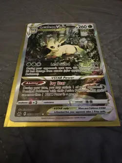Leafeon VSTAR GG35/GG70 Crown Zenith: Galarian Gallery Holo Art Pokemon - Image 2