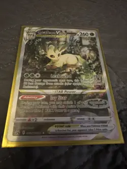 Leafeon VSTAR GG35/GG70 Crown Zenith: Galarian Gallery Holo Art Pokemon - Image 4