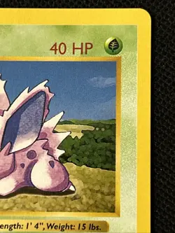 Pokemon Nidoran M 055/102 (1st Edition) Base Set (Shadowless) Regular *Near Mint - Image 4