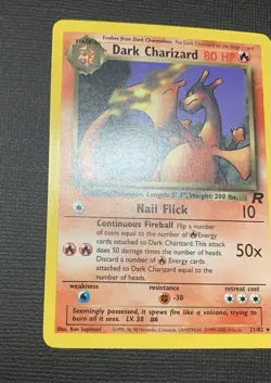 Dark Charizard 21/82 Team Rocket Pokemon TCG - Image 2