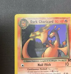 Dark Charizard 21/82 Team Rocket Pokemon TCG - Image 3