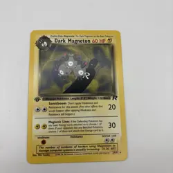 Pokemon 1ST Edition Team Rocket 28/82 Dark Magneton Non-Holo - Image 1
