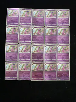 2025 Pokemon TCG S-Chinese CBB2C Gem Pack Vol.2 Espeon #0502/14 Holo Lot*20 BL25 - Image 2