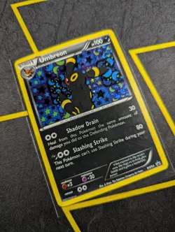 Pokemon Black & White Umbreon BW93 Holo Black Star Promo HP - Image 2