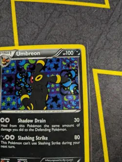 Pokemon Black & White Umbreon BW93 Holo Black Star Promo HP - Image 5