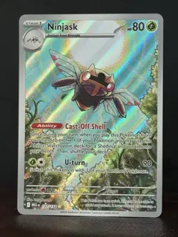 Ninjask 137/132 Pokemon TCG SV Mega Evolution Base Illustration Rare (MINT) - Image 2