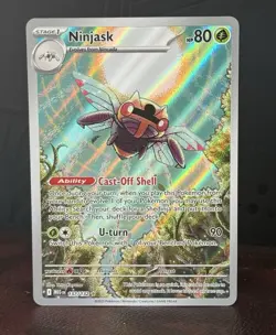 Ninjask 137/132 Pokemon TCG SV Mega Evolution Base Illustration Rare (MINT) - Image 5