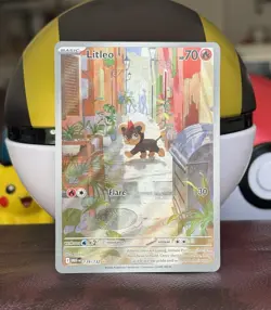 Litleo Pokemon TCG Mega Evolutions 139/132 Illustration Rare (MINT) - Image 1