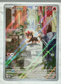 Litleo Pokemon TCG Mega Evolutions 139/132 Illustration Rare (MINT) - Image 4