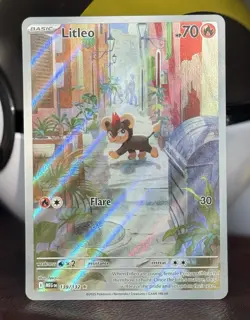 Litleo Pokemon TCG Mega Evolutions 139/132 Illustration Rare (MINT) - Image 5