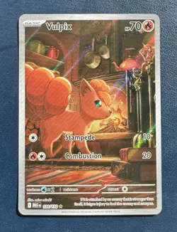 Vulpix Pokemon TCG Mega Evolutions Base 148/132 Illustration Rare (MINT) - Image 1