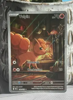 Vulpix Pokemon TCG Mega Evolutions Base 148/132 Illustration Rare (MINT) - Image 4