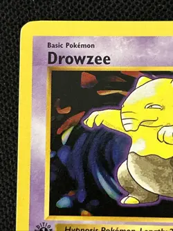 Pokemon Drowzee 049/102 (1st Edition) Base Set (Shadowless) (Never Played) *NM* - Image 3