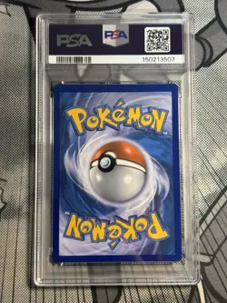 2013 POKEMON B&W LEGEND TREASURES COSMOS- CHARIZARD #19 PSA 8 Fireball HD Swirl - Image 2