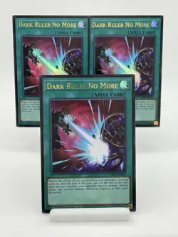 Yu-Gi-Oh! Dark Ruler No More Ch02-EN035 Ultra Rare 1st Ed. X3 (Playset) - Image 1
