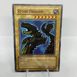 Yu-Gi-Oh Stone Dragon MDP2-EN020 Common Limited Edition Near Mint - Image 1