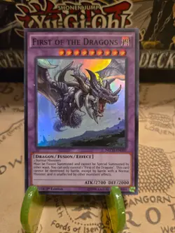 Yu-Gi-Oh First of the Dragons NECH-EN050 The New Challengers 1st Edition LP - Image 1