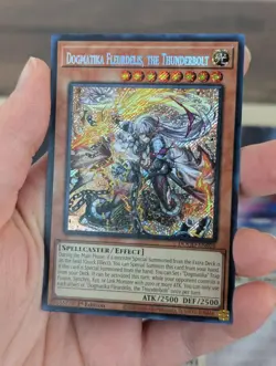 Dogmatika Fleurdelis, the Thunderbolt-DOOD-EN026-1st Edition-Yugioh! - Image 3