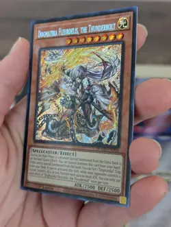 Dogmatika Fleurdelis, the Thunderbolt-DOOD-EN026-1st Edition-Yugioh! - Image 4