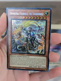 Dogmatika Fleurdelis, the Thunderbolt-DOOD-EN026-1st Edition-Yugioh! - Image 5