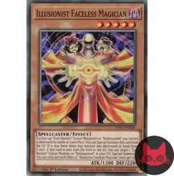Yugioh Illusionist Faceless Magician LDS1-EN046 Common 1st Edition NM - Image 1