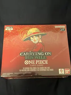 One Piece OP-13 Carrying on His Will New Booster Box English Sealed - Image 1