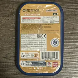 One Piece mini tin Pack Set Vol 2 New Factory Sealed - Image 2