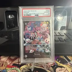 PSA 10 ONE PIECE OP06-093 PERONA SR STORE TREASURE CUP 2024 September winner - Image 2