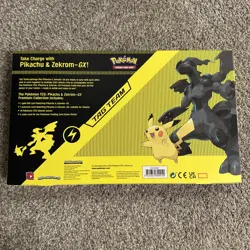 Unopened Pokemon TCG Pikachu & Zekrom GX Tag Team Premium Collection Card Game 820650809910 - Image 2