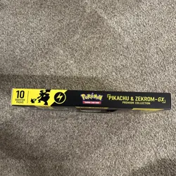 Unopened Pokemon TCG Pikachu & Zekrom GX Tag Team Premium Collection Card Game 820650809910 - Image 3