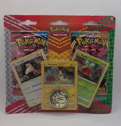 Pokemon TCG: Snorlax, Morpeko & Applin Cards with 2 Booster Packs & Coin 820650809842 - Image 1