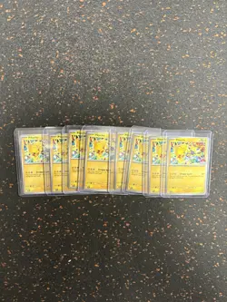 Pikachu Promo 2025 World Championships SVP EN 225 Pokemon Card (8 Total) - Image 1