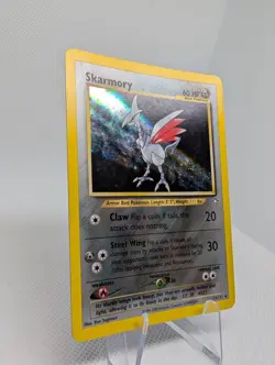 Skarmory 13/111 Neo Genesis Holo Rare Pokemon Card TCG - LP - Image 2