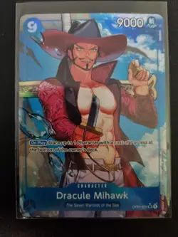 Dracule Mihawk OP01-070 Alt Art PRB-01 One Piece Card Game TCG ENGLISH - Image 1