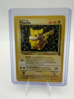 Pokemon TCG Pikachu Black Star 1 Promo Card - Image 2