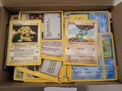 Pokemon Cards Topps Assorted Mixed Cards Lot Holos Rares Vintage - Image 1